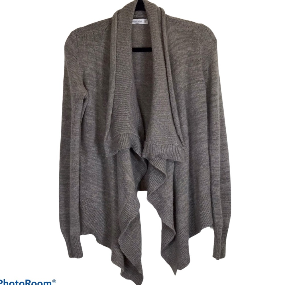 Abercrombie & Fitch Waterfall Open Cardigan XS